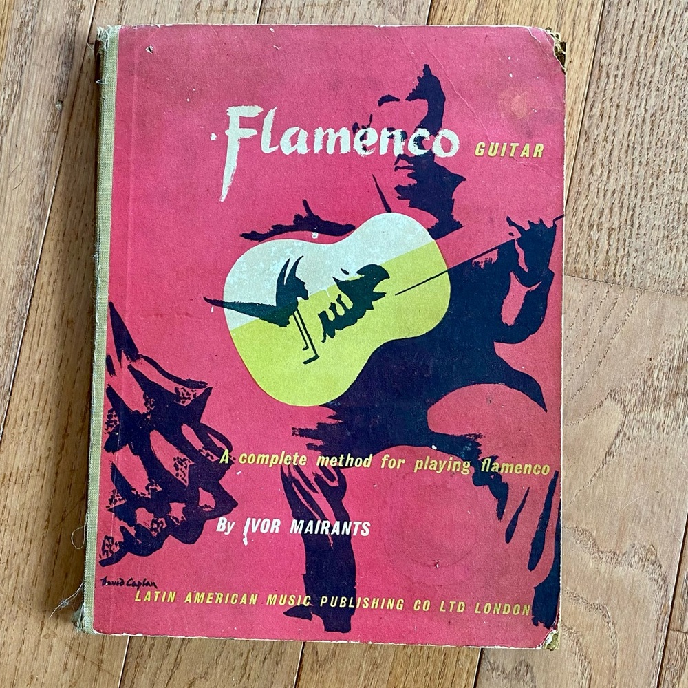 Vintage “Flamenco Guitar” Book, by Igor Mairants